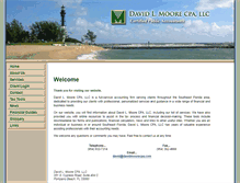 Tablet Screenshot of davidmoorecpa.com